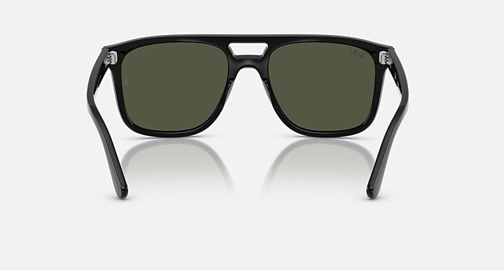 Ray-Ban RB2213 Black with G-15 Green Solid Color lenses - Back