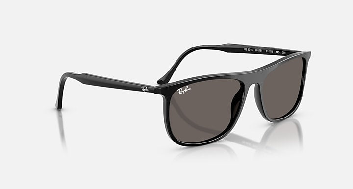 Ray-Ban RB2216 Black with Dark Grey Solid Color lenses - Alternative