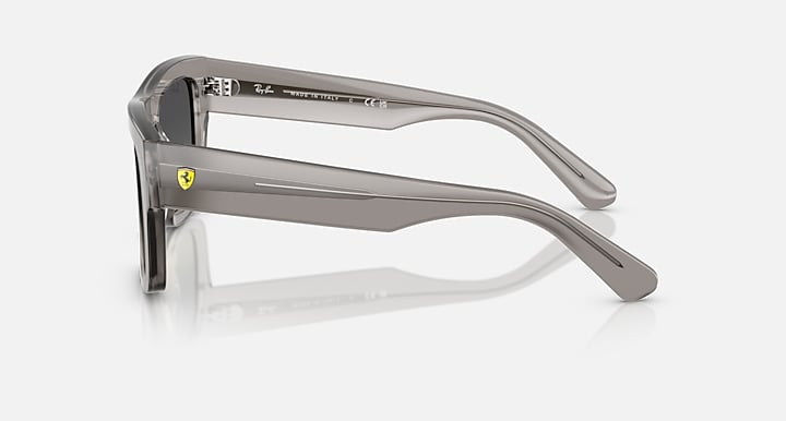 Ray-Ban RB2217M SCUDERIA FERRARI COLLECTION Transparent Grey with Grey Gradient Gradient lenses - Lateral