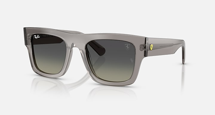 Ray-Ban RB2217M SCUDERIA FERRARI COLLECTION Transparent Grey with Grey Gradient Gradient lenses - Quarter