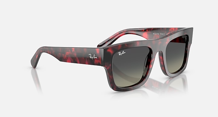 Ray-Ban RB2217M SCUDERIA FERRARI COLLECTION Red Havana with Grey Gradient Gradient lenses - Alternative