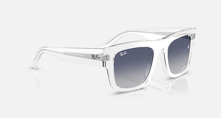 Ray-Ban RB2217M HOME RACE SPECIAL EDITION 2025 Transparent with Grey Gradient Blue Gradient lenses - Alternative