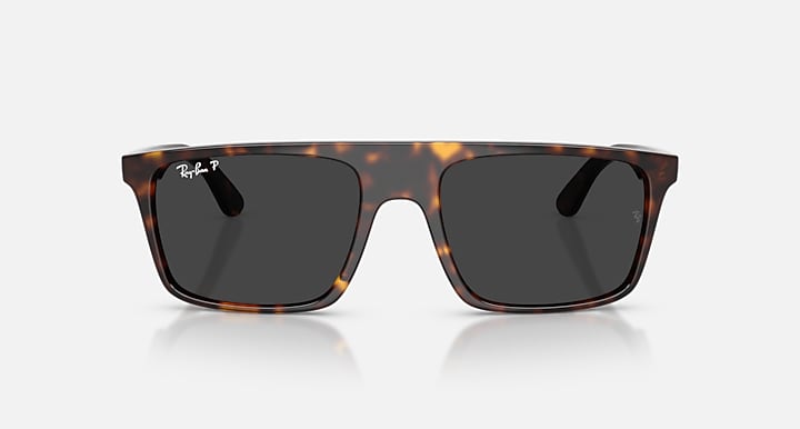 Ray-Ban RB2222 Havana with Polarized Black Solid Color lenses - Front