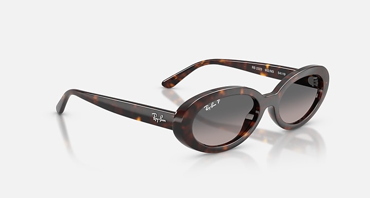 Ray-Ban RB2223 Havana with Grey Gradient Polarized Gradient lenses - Alternative