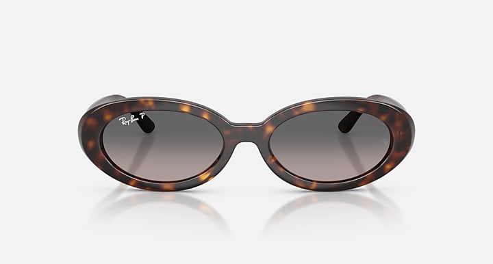 Ray-Ban RB2223 Havana with Grey Gradient Polarized Gradient lenses - Front