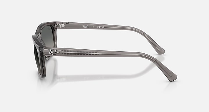 Ray-Ban RB2224 Opal Light Grey with Grey Gradient Gradient lenses - Lateral
