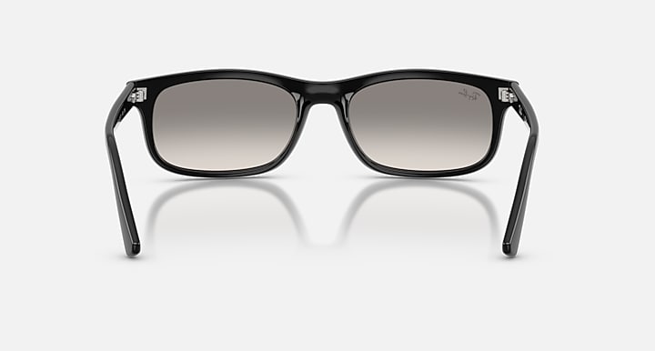 Ray-Ban RB2224 Black with Clear Gradient Grey Gradient lenses - Back