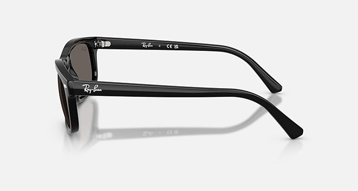 Ray-Ban RB2224 Black with Dark Grey Solid Color lenses - Lateral