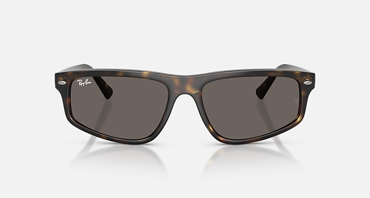 Ray-Ban RB2225 Havana with Dark Grey Solid Color lenses - Front