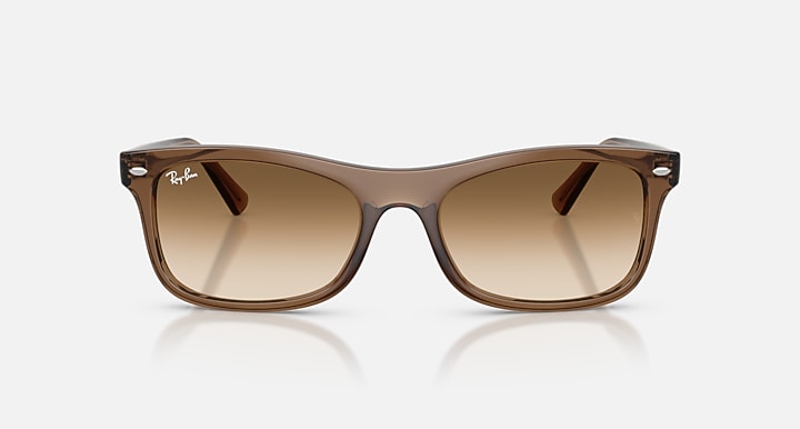 Ray-Ban RB2226 Transparent Light Brown with Clear Gradient Brown Gradient lenses - Front