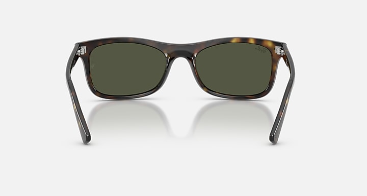 Ray-Ban RB2226 Havana with Green Solid Color lenses - Back
