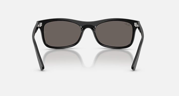 Ray-Ban RB2226 Black with Dark Grey Solid Color lenses - Back