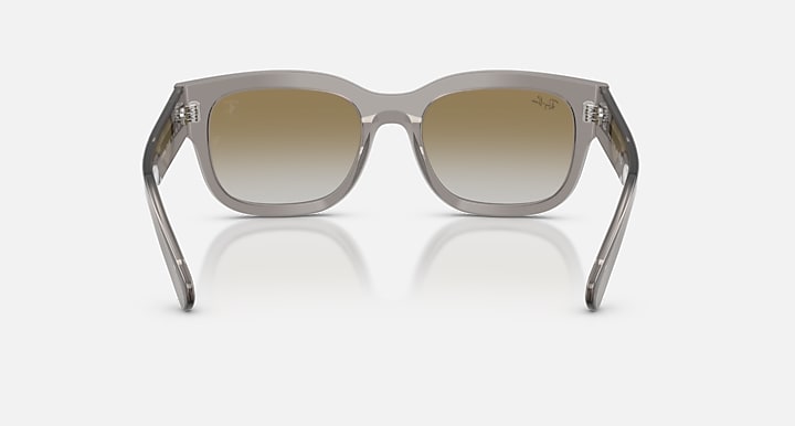 Ray-Ban RB2228M SCUDERIA FERRARI COLLECTION Transparent Grey with Brown Mirror Gold Solid Color - Mirror lenses - Back