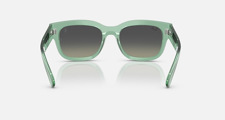 Ray-Ban RB2228M SCUDERIA FERRARI COLLECTION Transparent Green with Grey Gradient Gradient lenses - Back