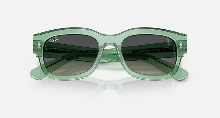 Ray-Ban RB2228M SCUDERIA FERRARI COLLECTION Transparent Green with Grey Gradient Gradient lenses - Closed Front