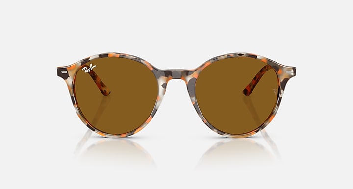 Ray-Ban RB2230 Havana Grey & Brown with Brown Solid Color lenses - Front