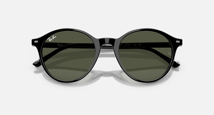 Ray-Ban RB2230 Black with G-15 Green Solid Color lenses - Closed Front