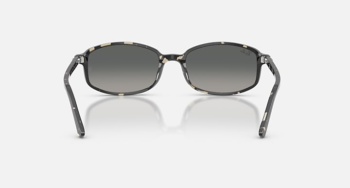 Ray-Ban SAM Grey Havana with Gradient Grey Gradient lenses - Back