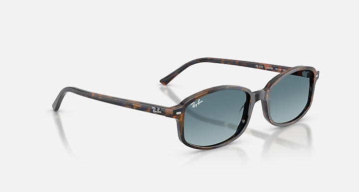 Ray-Ban SAM Yellow & Blue Havana with Blue Gradient Grey Gradient lenses - Alternative
