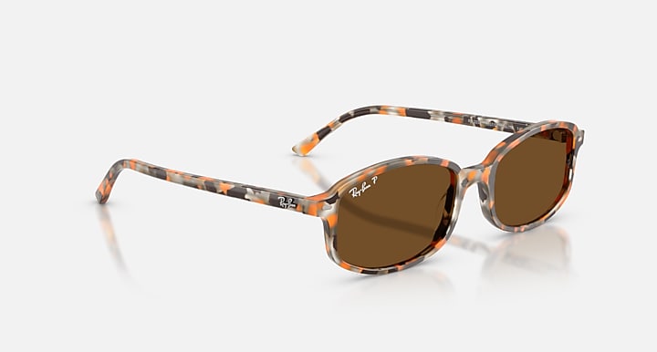 Ray-Ban SAM Havana Brown Grey with Brown Polarized Solid Color lenses - Alternative