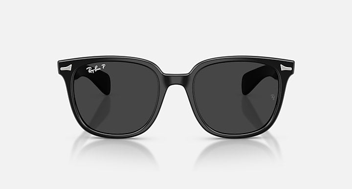 Ray-Ban BRUNEL II Black with Polarized Black Solid Color lenses - Front