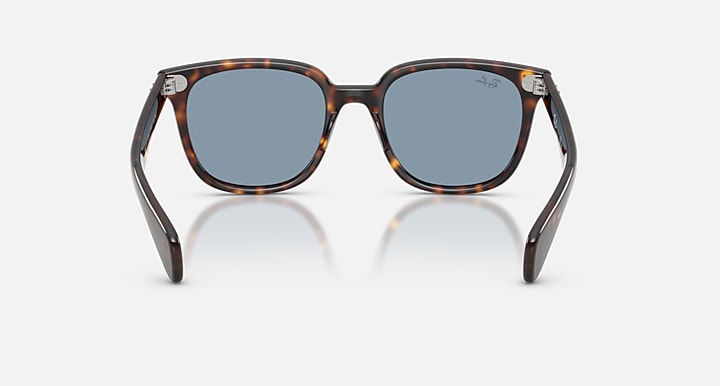 Ray-Ban BRUNEL II Havana with Blue Solid Color lenses - Back