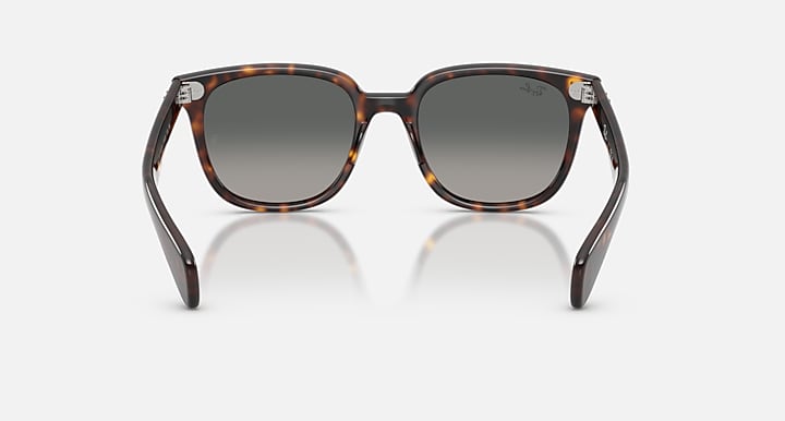 Ray-Ban BRUNEL II Havana with Light Grey Gradient Dark Grey Gradient lenses - Back