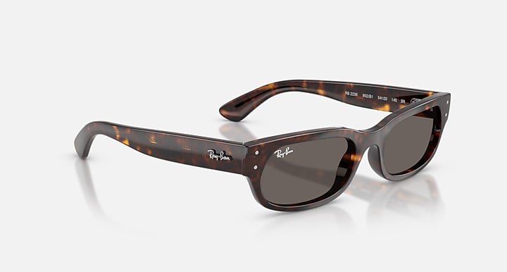 Ray-Ban RB2236 Havana with Dark Grey Solid Color lenses - Alternative