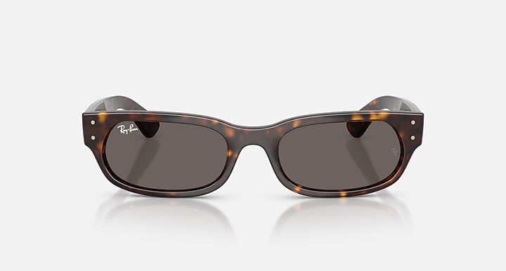 Ray-Ban RB2236 Havana with Dark Grey Solid Color lenses - Front
