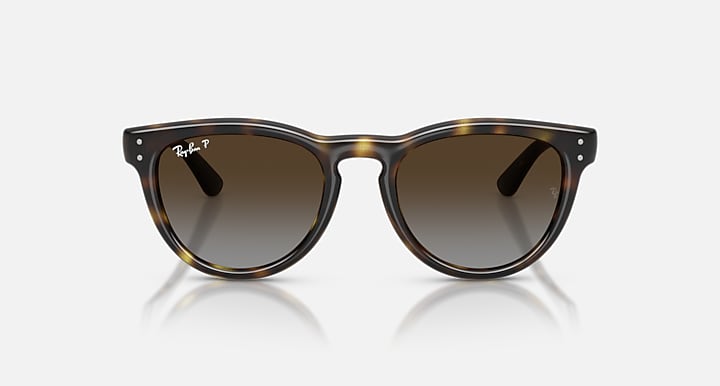Ray-Ban RB2237 Havana with Polarized Light Grey Gradient Brown Gradient lenses - Front