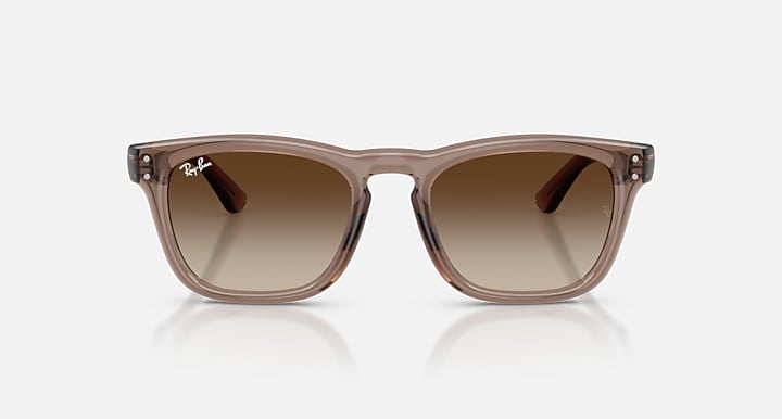 Ray-Ban RB2238 Transparent Light Brown with Light Brown Gradient Dark Brow Gradient lenses - Front