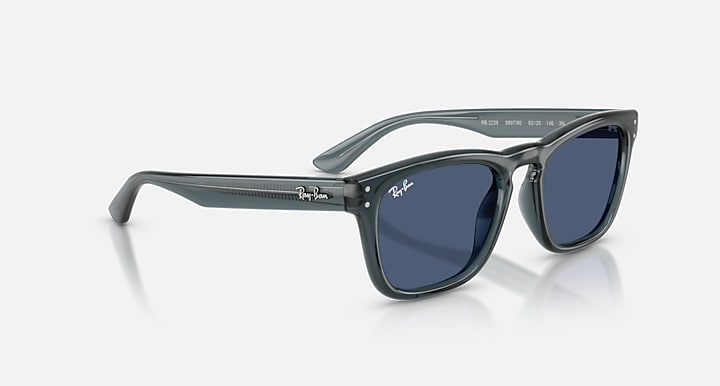 Ray-Ban RB2238 Transparent Blue with Blue Solid Color lenses - Alternative