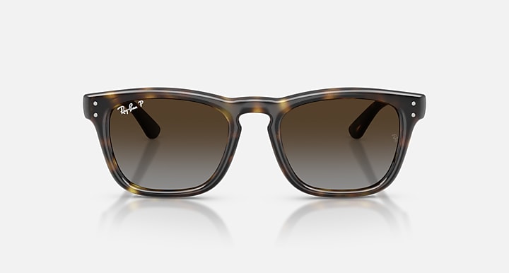 Ray-Ban RB2238 Havana with Polarized Light Grey Gradient Brow Gradient lenses - Front