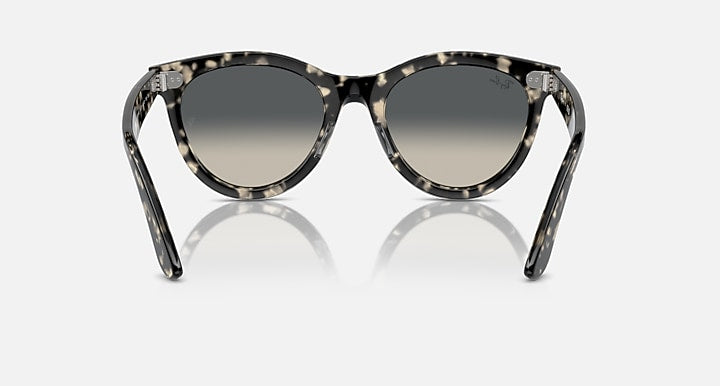 Ray-Ban WAYFARER WAY Grey Havana with Grey Gradient lenses - Back