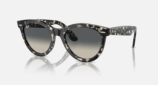 Ray-Ban WAYFARER WAY Grey Havana with Grey Gradient lenses - Quarter
