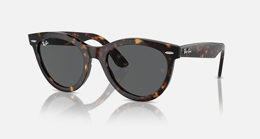 Ray-Ban WAYFARER WAY Havana with Dark Grey Solid Color lenses - Quarter