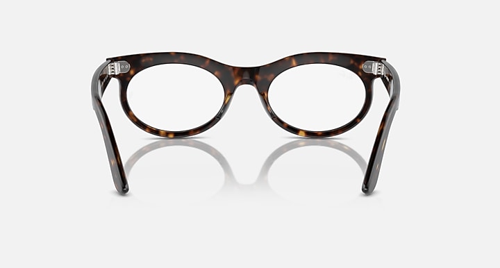 Ray-Ban WAYFARER OVAL TRANSITIONS® Havana with Clear/Brown Transitions® lenses - Back