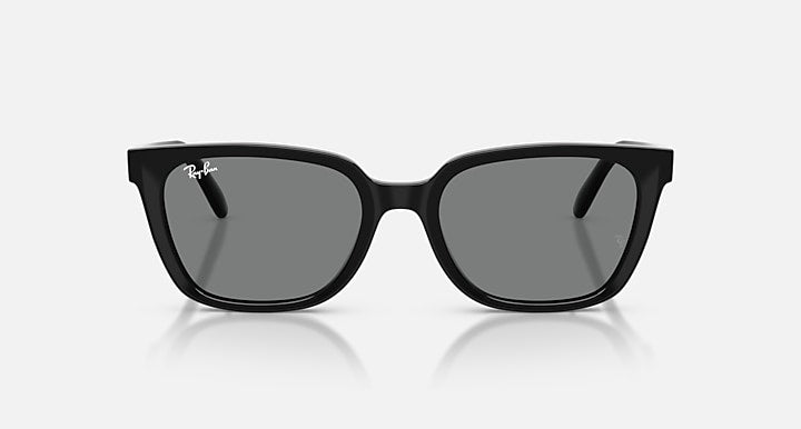 Ray-Ban RB2243D Black with Dark Grey Solid Color lenses - Front