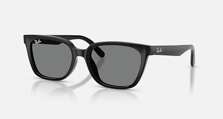 Ray-Ban RB2243D Black with Dark Grey Solid Color lenses - Quarter