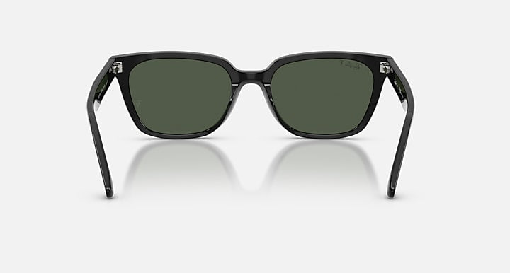 Ray-Ban RB2243D Black with Polarized Dark Green Solid Color lenses - Back