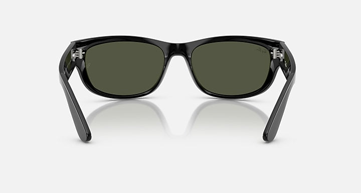 Ray-Ban MEGA BALORAMA Black with G-15 Green Solid Color lenses - Back