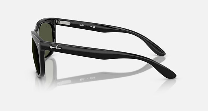 Ray-Ban BALORETTE Black with G-15 Green Solid Color lenses - Lateral
