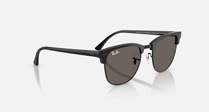 Ray-Ban CLUBMASTER CLASSIC Black with Dark Grey Solid Color lenses - Alternative