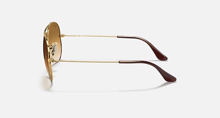 Ray-Ban AVIATOR GRADIENT As shown with As shown lenses - Lateral