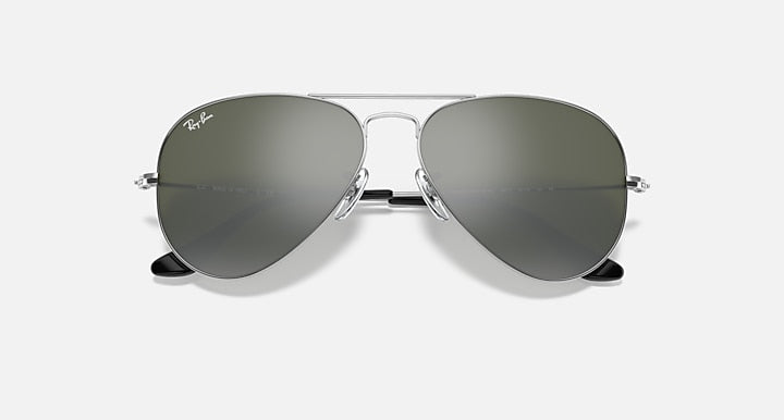 Ray-Ban AVIATOR MIRROR As shown with As shown lenses - Closed Front