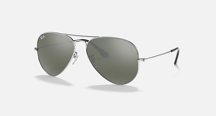 Ray-Ban AVIATOR MIRROR As shown with As shown lenses - Quarter