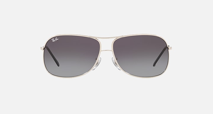 Ray-Ban RB3267 Silver with Grey Gradient Gradient lenses - Front