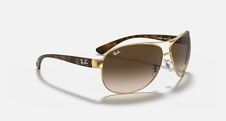 Ray-Ban RB3386 Arista Gold with Brown Gradient Gradient lenses - Alternative