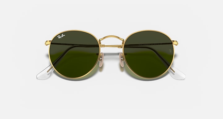 Ray-Ban ROUND METAL As shown with As shown lenses - Closed Front