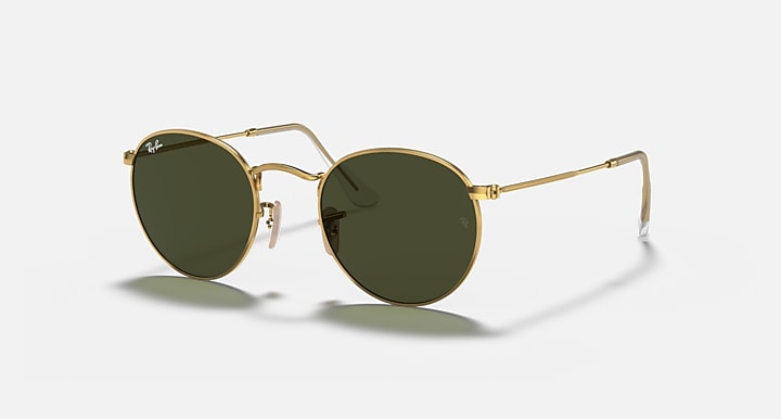 Ray-Ban ROUND METAL As shown with As shown lenses - Quarter
